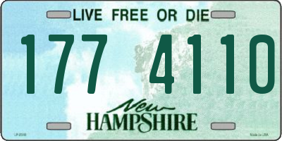 NH license plate 1774110