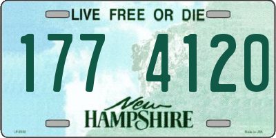 NH license plate 1774120