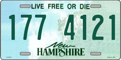NH license plate 1774121