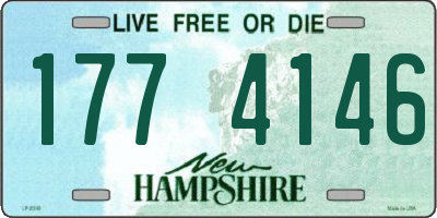 NH license plate 1774146