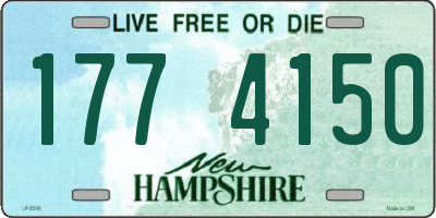 NH license plate 1774150