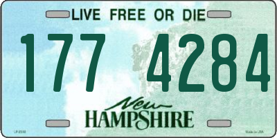 NH license plate 1774284