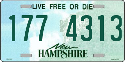 NH license plate 1774313
