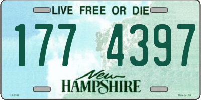NH license plate 1774397