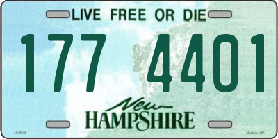 NH license plate 1774401