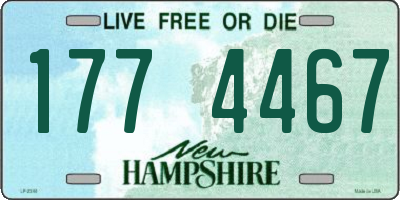 NH license plate 1774467
