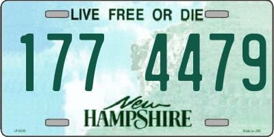NH license plate 1774479