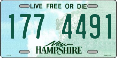NH license plate 1774491