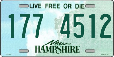 NH license plate 1774512
