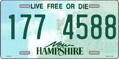 NH license plate 1774588