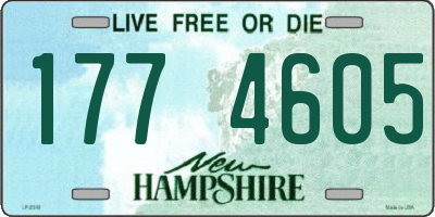 NH license plate 1774605
