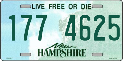 NH license plate 1774625