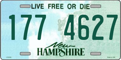 NH license plate 1774627