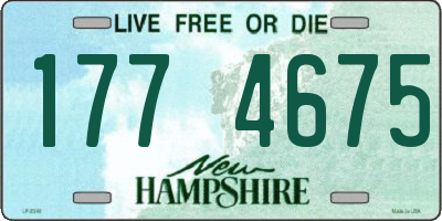 NH license plate 1774675