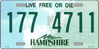 NH license plate 1774711