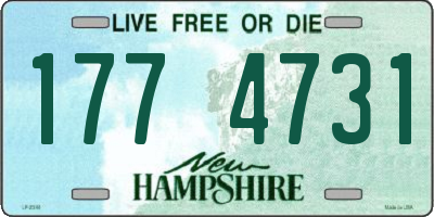 NH license plate 1774731