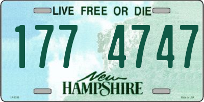NH license plate 1774747