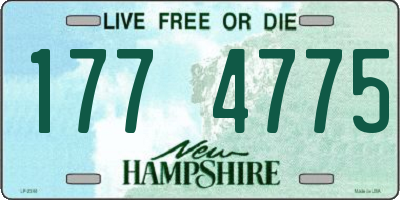 NH license plate 1774775