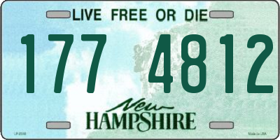 NH license plate 1774812