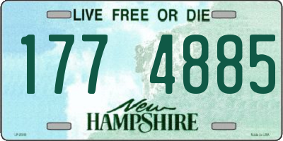 NH license plate 1774885
