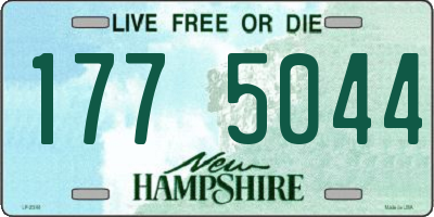 NH license plate 1775044