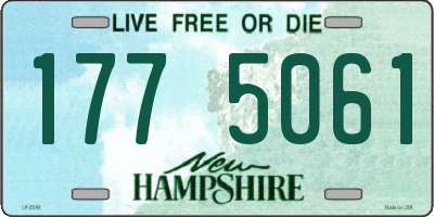 NH license plate 1775061