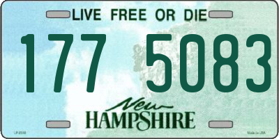 NH license plate 1775083