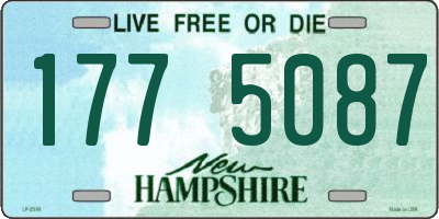 NH license plate 1775087