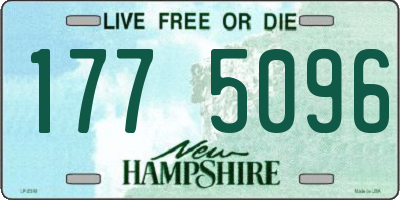 NH license plate 1775096