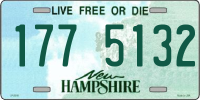 NH license plate 1775132