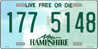 NH license plate 1775148
