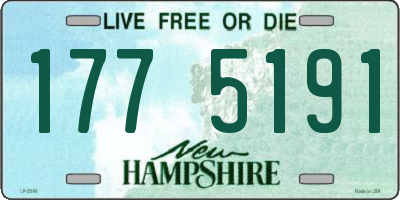 NH license plate 1775191