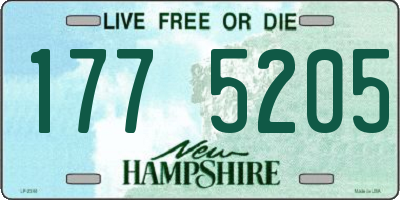 NH license plate 1775205