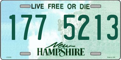 NH license plate 1775213