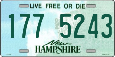 NH license plate 1775243