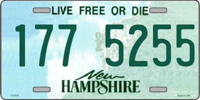 NH license plate 1775255