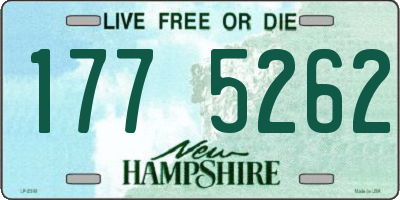 NH license plate 1775262