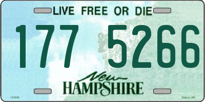 NH license plate 1775266