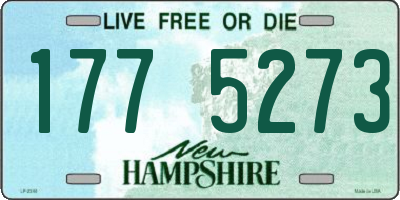 NH license plate 1775273
