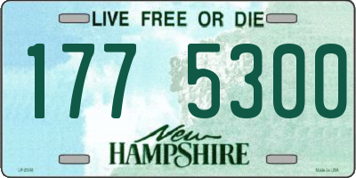 NH license plate 1775300