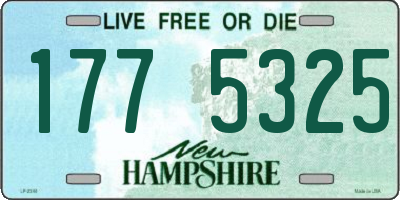 NH license plate 1775325