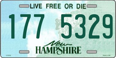 NH license plate 1775329