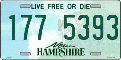 NH license plate 1775393