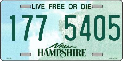 NH license plate 1775405