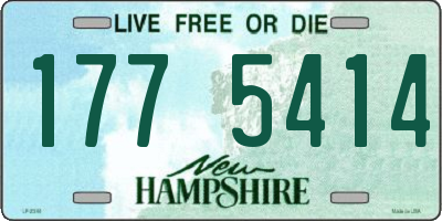 NH license plate 1775414