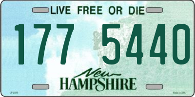 NH license plate 1775440