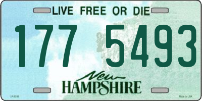 NH license plate 1775493