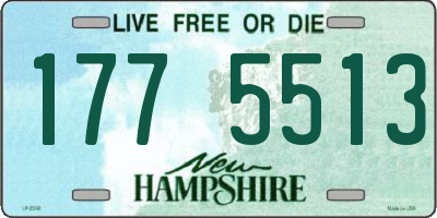 NH license plate 1775513