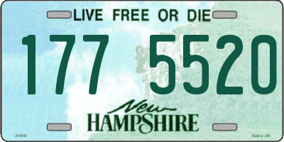 NH license plate 1775520