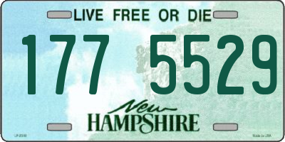 NH license plate 1775529
